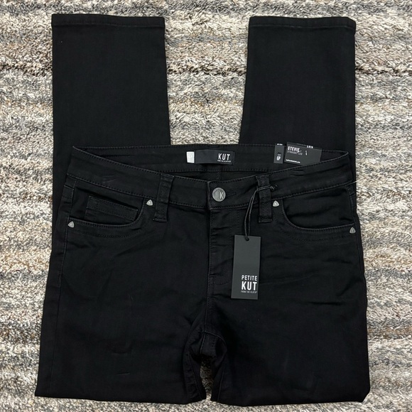 KUT From The Kloth Stevie Straight Leg Jeans Sz 6P NWT | KUT Straight Leg Jeans- - Picture 1 of 14